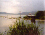 A view of Lake Pikrolimni